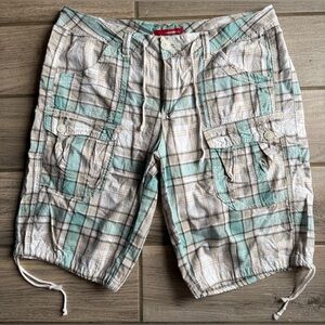 Unionbay Vintage Women’s Teal Long Shorts 15